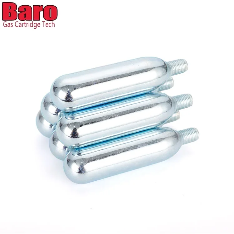 New Design Mini Hand Air Bike Pump Gas Refill 16g CO2 Cartridge Gas Bottle 16g CO2 Gas Cylinder