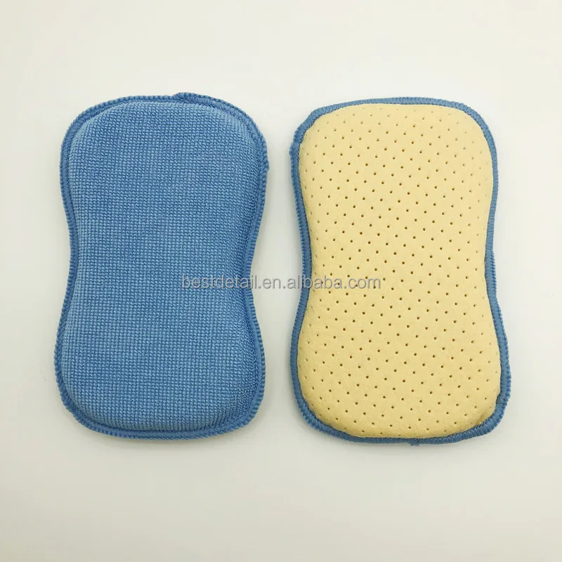 New Dual Sided Auto Detailing Microfiber Car Windscreen Demister Pad Sponge for Mirror Window Glass Fog Remover