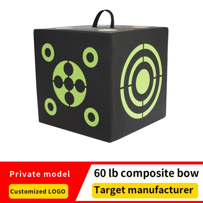 EVA Professional Best Price 6 Sided Cube Foam Archery Target Self Healing 3d Archery Target