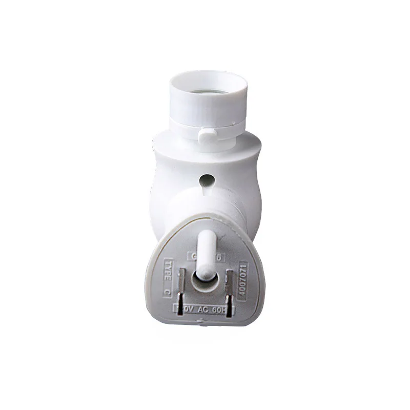 Wholesale Usa Plug Night Light Base Wall Mounted Movable Screw Socket E12 Lamp Holder with Switch In Bulk