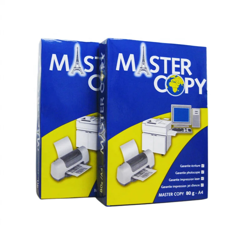 Cheap white copy paper A4 80 gram 75gsm thin A4 copy paper OEM 100% pulp printer paper