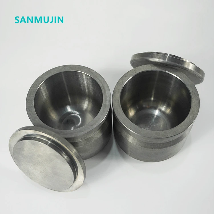 High Polished Tungsten Carbide Ball Mill Grinding Jar For Planetary Ball Mills