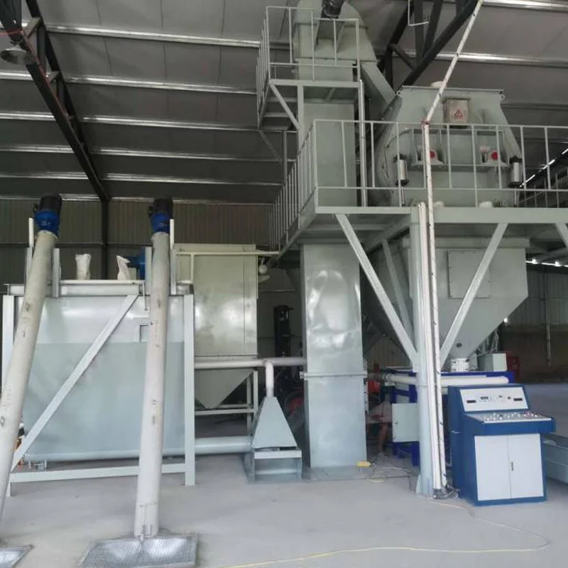 Pre-Mixed Floor Decoration Screeding Coat Semi-Automatic Dry Powder Mortar Production Line Suppliers