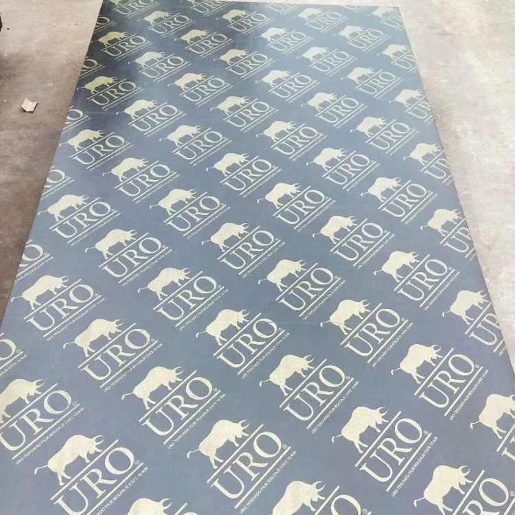 China waterproof 16mm  16.5mm 17mm 17.5mm 18mm finger joint recycled film face plywood board for dubai UAE