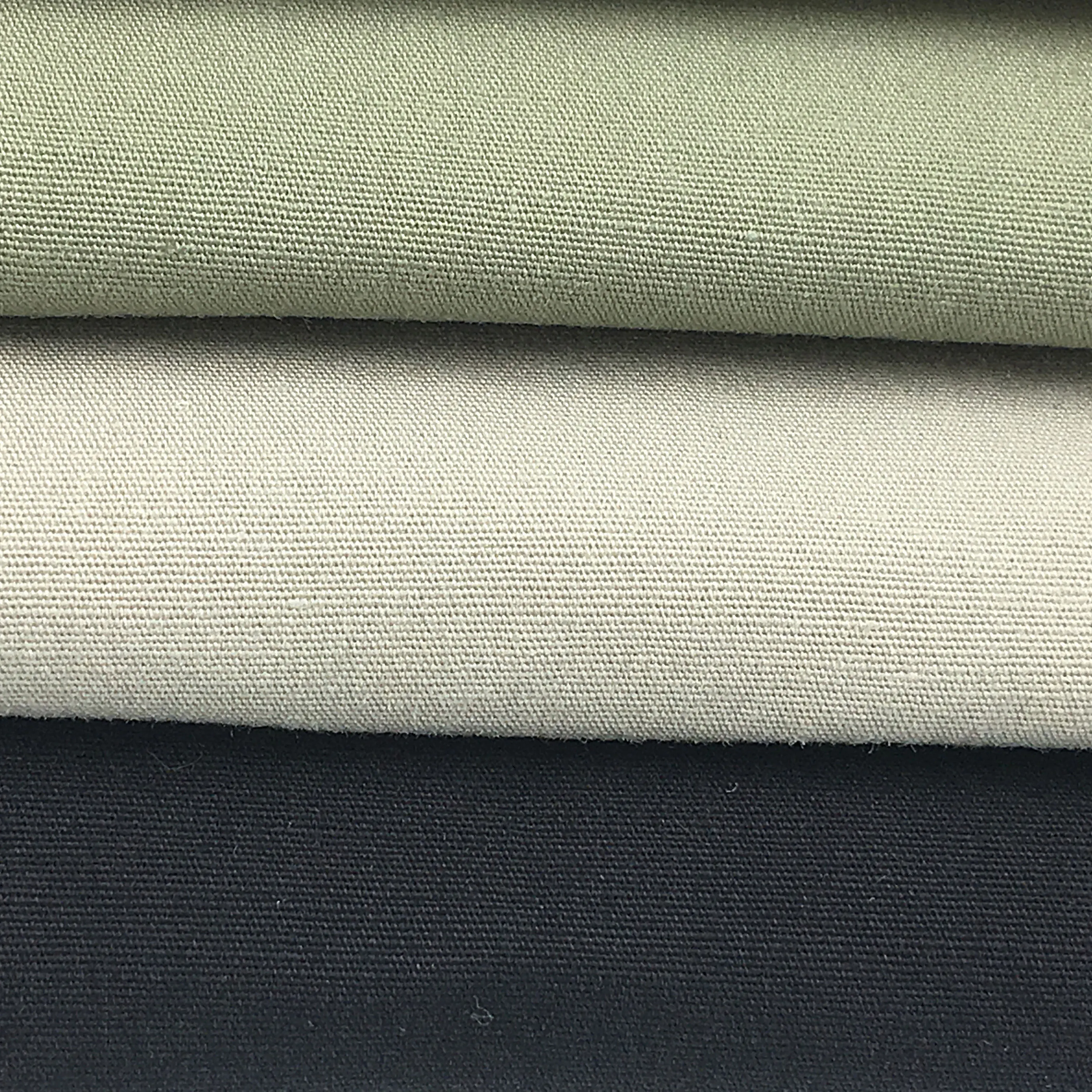 Wholesale Spot Vintage style plain washed cotton spandex stretch fabric for man pants