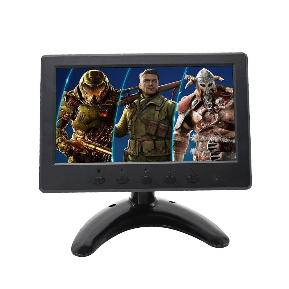 7 Inch Small Raspberry Pi Lcd Car Touchscreen Monitor Led HDMI 7 Inches Monitors For Industrial With 12v DC Input