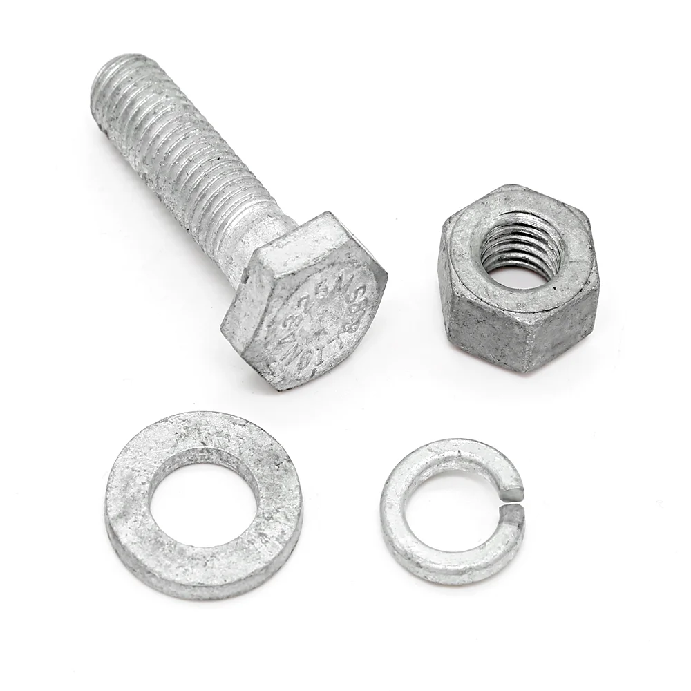 
M30*50mm structure hex bolt carbon steel hex bolt A325M 