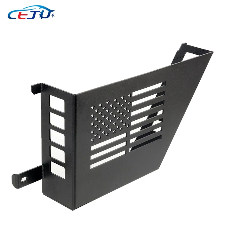 Car Accessories Car Front Door Storage Boxes Door Side  Insert Organizer Pockets For Jeep Wrangler JK 2007-2018