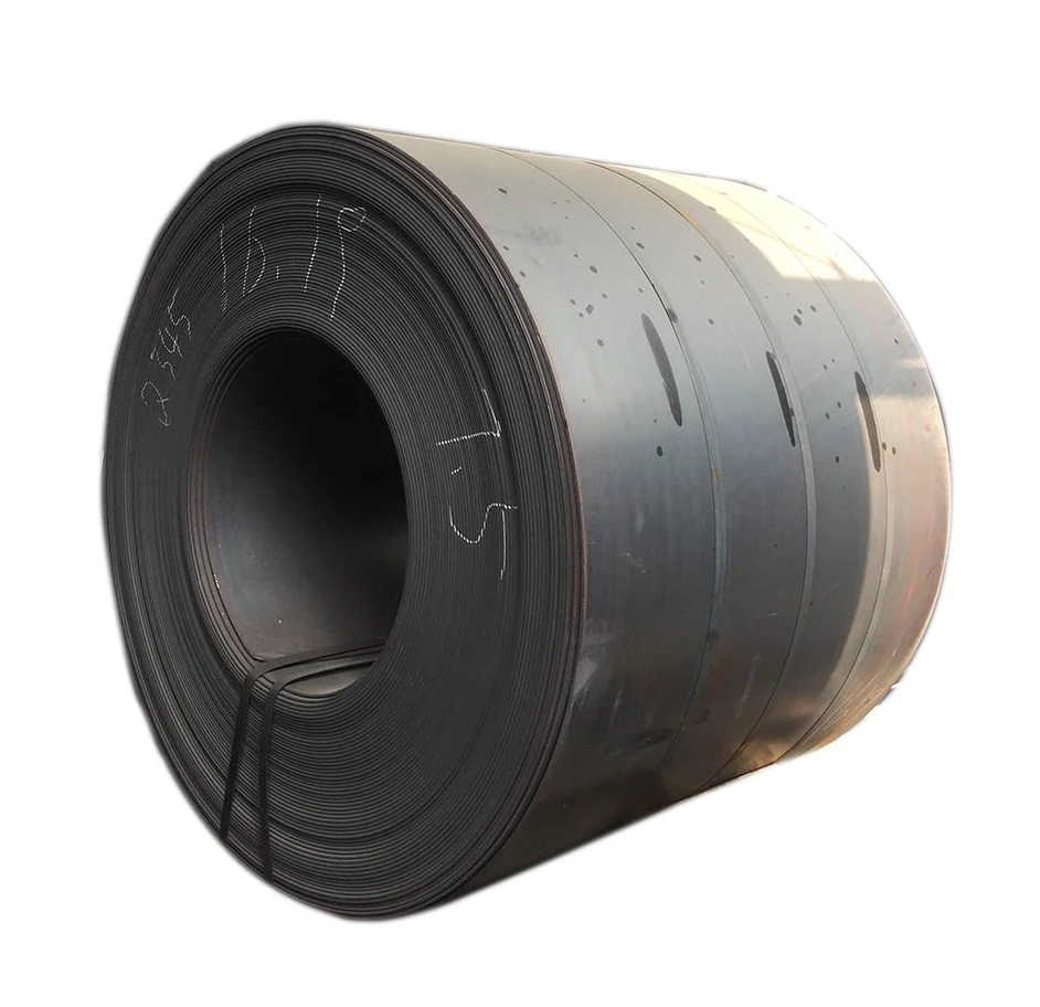 Astm A283 Grade C Carbon Steel Coil 2 Mm Thick Hot Rolled Carbon Steel Coil with black paint color