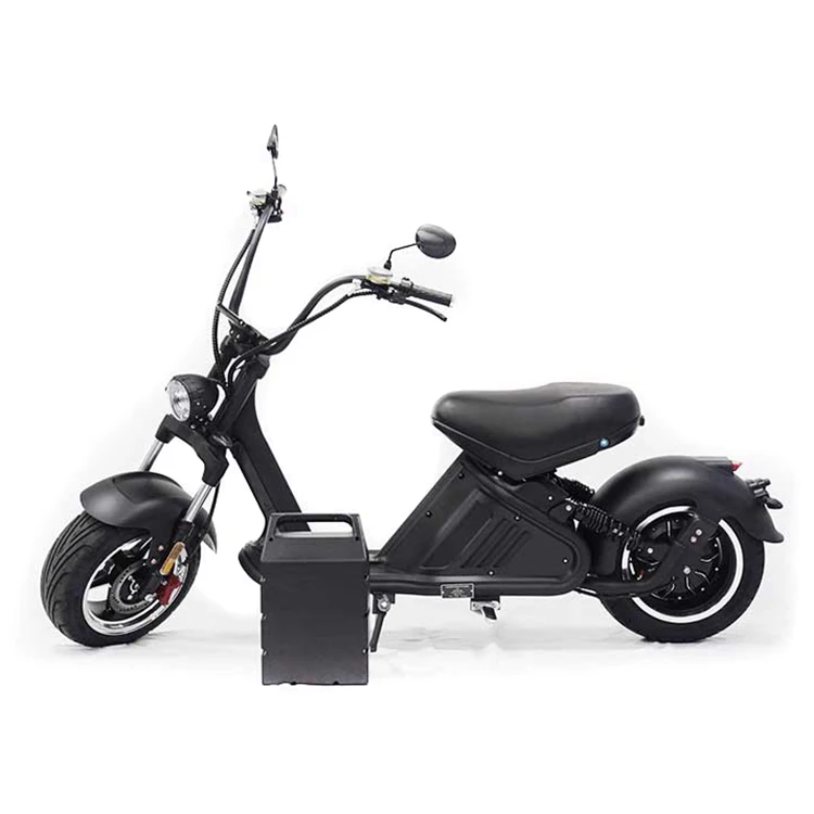 Anlochi long range citycoco 12 inch fat tire 60V 3000W 30Ah 75km/h electric scooter adult electric motorcycle