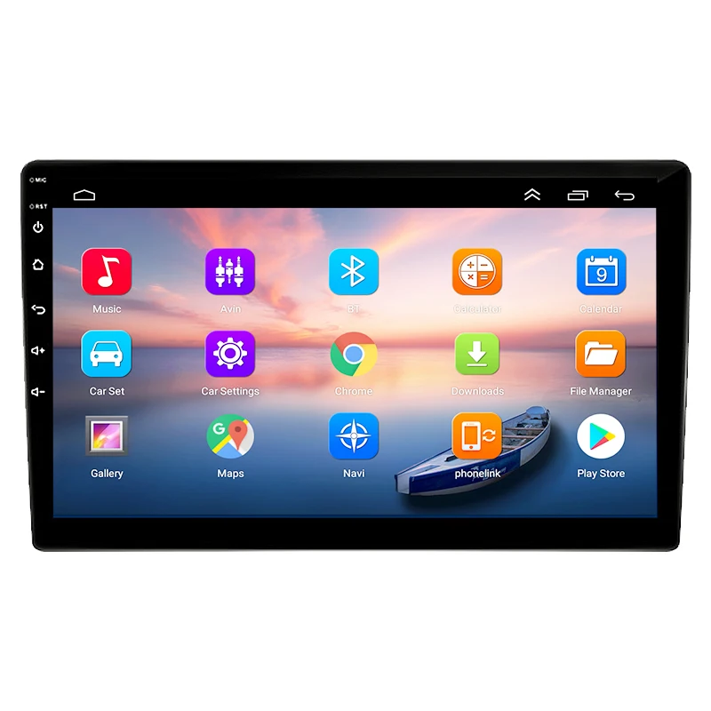 Universal 1 Din 2 Din 7' 8' 9' 10' IPS Touch Screen GPS Wifi Rear Camera Car DVD Radio Android 10 MP5 Player