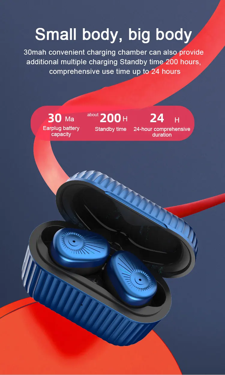 Hot Sale IPX-4 Waterproof Earphones Noise Canceling Original Electronics 5.0 Wireless Earpod Headphones B3 Earbuds