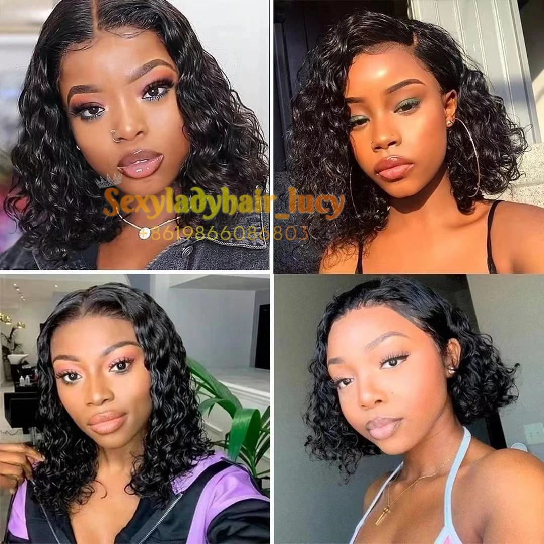 Sample Wholesale Human Hair Lace Front Wigs Body Wave Full HD Lace Frontal Wigs for Black Women Glueless Lace Closure Wigs