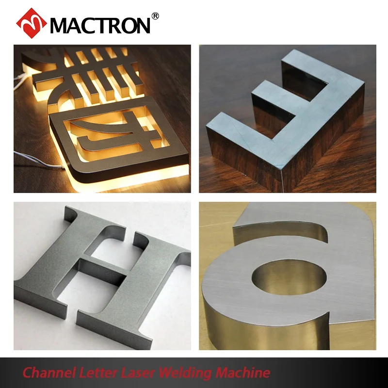 Advertising Word Metal Character Laser Welding Machine for SS
