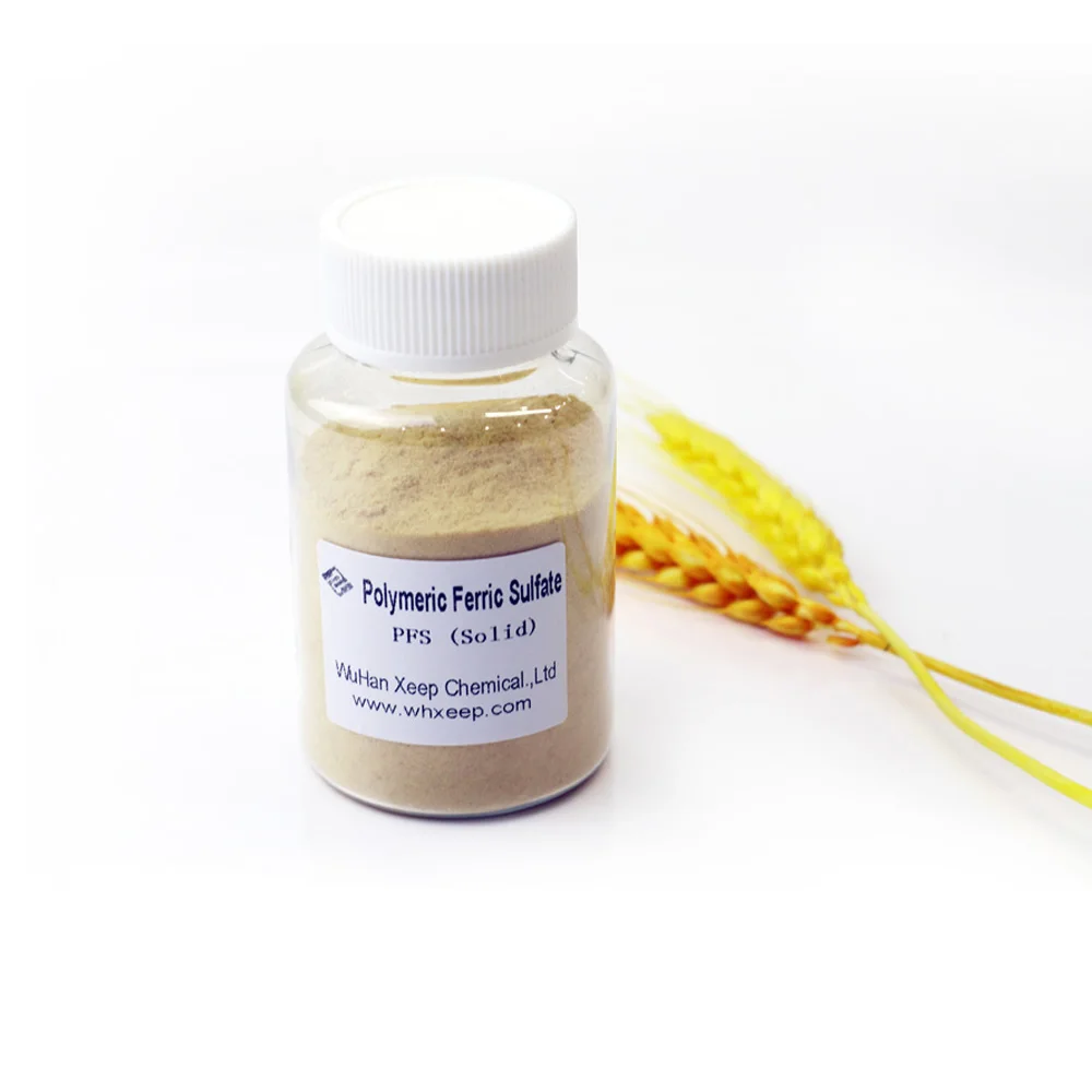 Chemical Additives Water Treatment Chemicals Industrial Grade Solid 21% Polyferric Sulfate