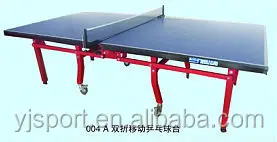 Customized Foldable Indoor Outdoor Moveable 25MM Table Tennis Table Price