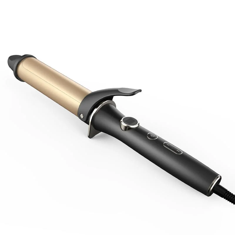 1,25 дюймов щипцы для завивки волос с турмалиновым триста двадцать пять миллилитров (щипцы для завивки волос с защитой от ожогов щипцы для завивки волос с регулируемой температурой 320F-430F
