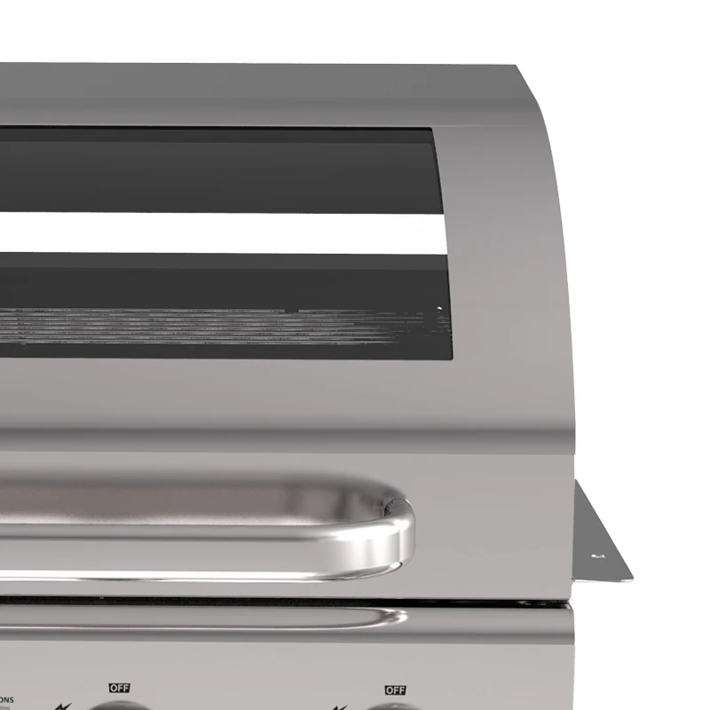 Professional Manufacture 6 Burners Stainless Steel Built-In BBQ Gas Grills