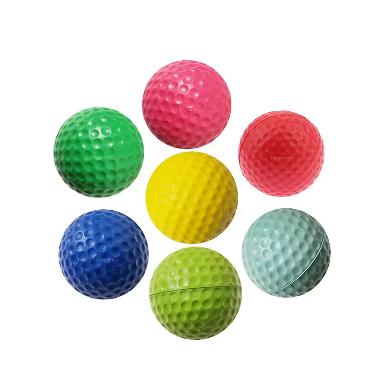 Factory direct sales Indoor Outdoor Training Practice Stress Ball Soft Foam Golf Ball