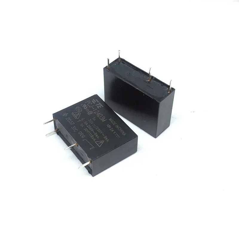 Оригинальная кнопка включения реле PCJ-124D3M PCJ-112D3M 5A 250V управления люминисцентными лампами 4 фута нормально открытый тип новые электронные