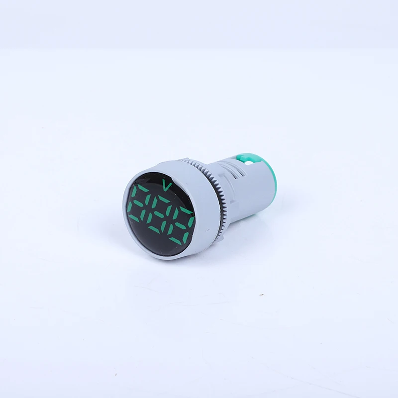 High quality dc voltmeter 22mm round digital voltmeter 20/50/100a dcv lcd digital voltmeter ammeter vol