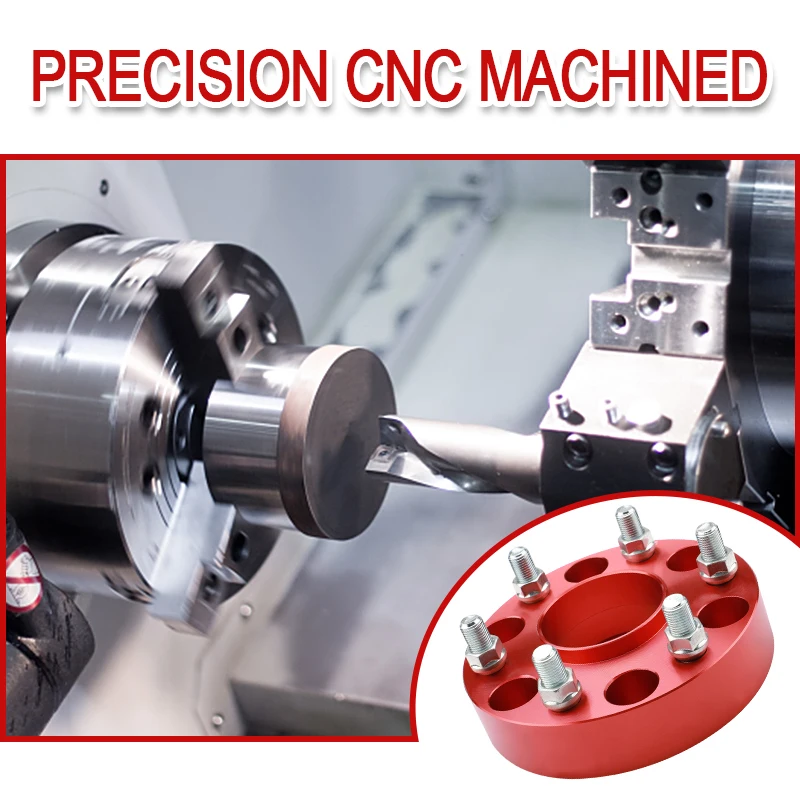 Reecheng 1.25 inch 6x5.5-6x5.5 Black CB 78.1mm M14*1.5  6x139.7 Hubcentric Aluminum Forged Wheel Spacers