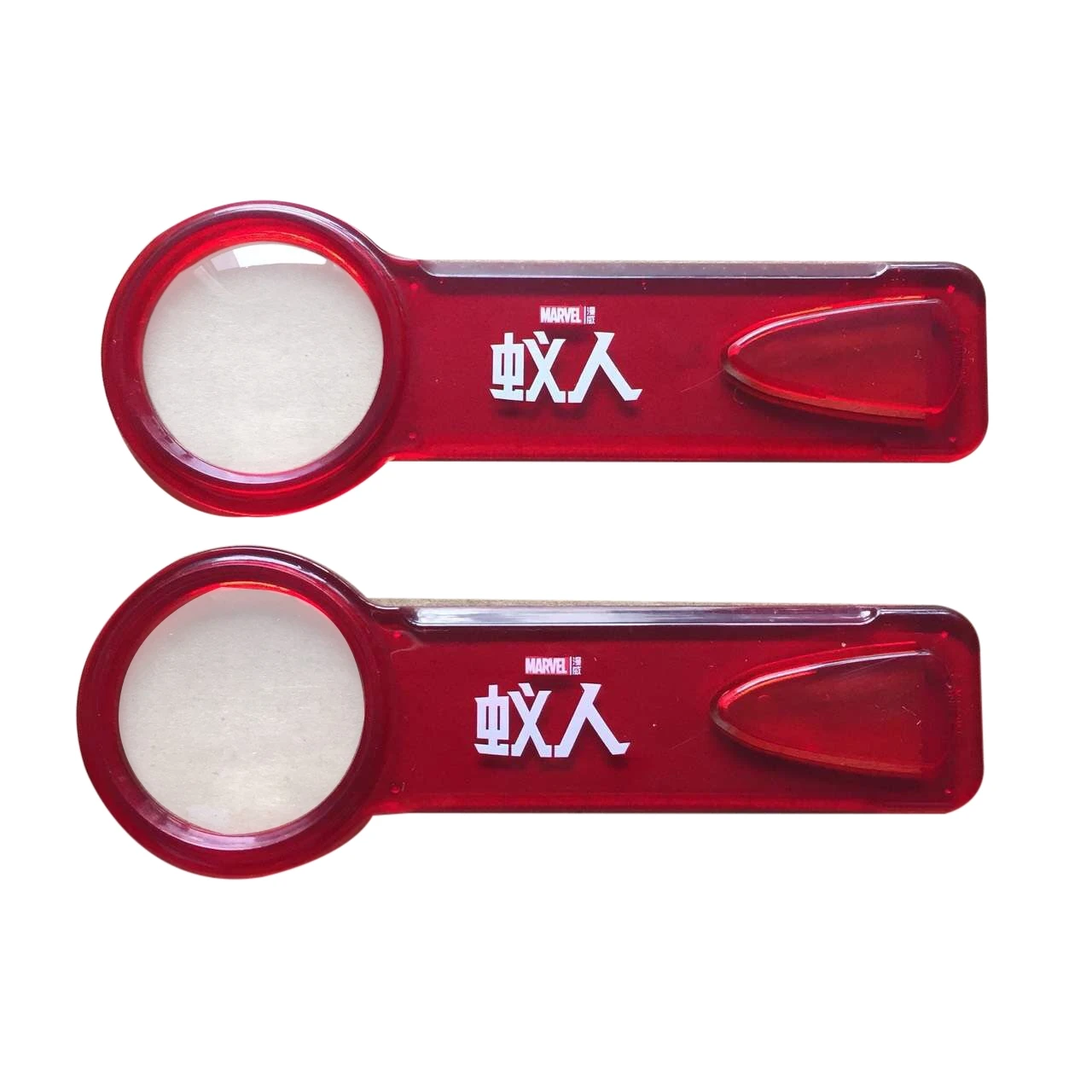 Hot selling three in one multifunctional stationery PS MINI ruler magnifying glass and bookmark