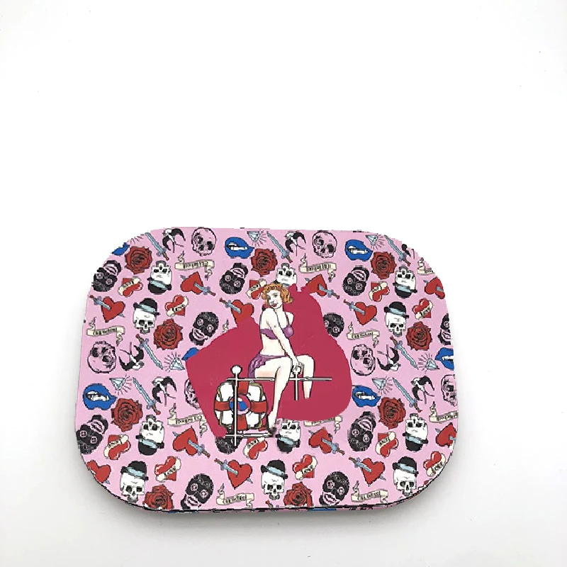 2022 Factory directly good quality ready to ship Serving Tray smoking rolling tray with lidfor custom