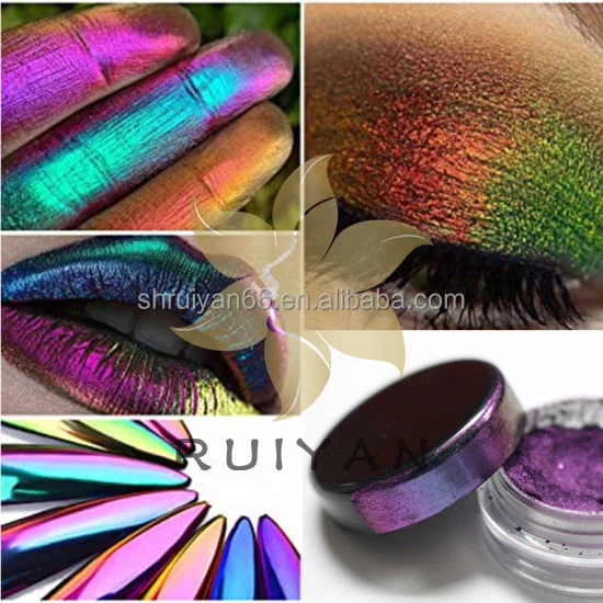 Premium pigment powder supplier cosmetic grade chameleon pigment for Nail Art Resin Car Paint