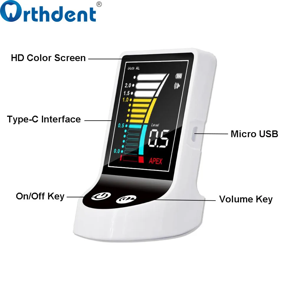 Портативный стоматологический Апекс-локатор безопасный точный мини-экран с ЖК-экраном