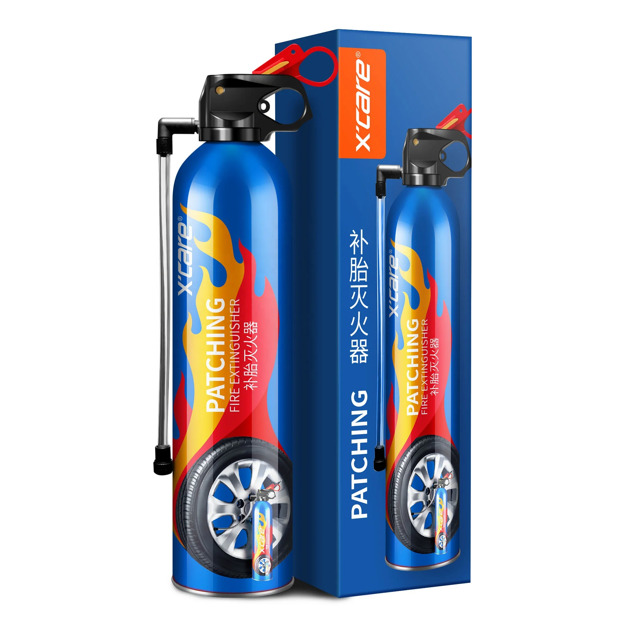 Safe and Emergency  Product China  Portable Small Size Tire  Repair & Fire Stopper 950ml