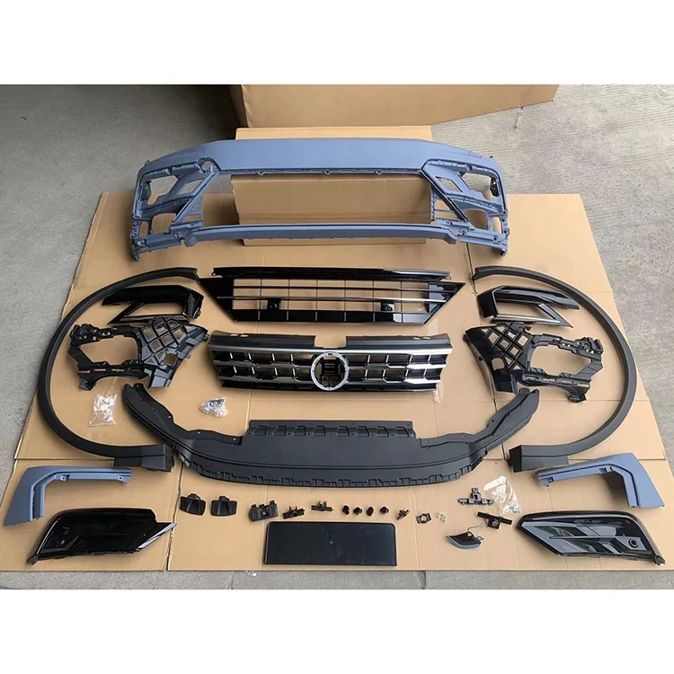 KEBEL Front Bumper Kit 5NA807217AC GRU Hot Sale Car Bumpers Front for VW Tiguan R-Line 2017