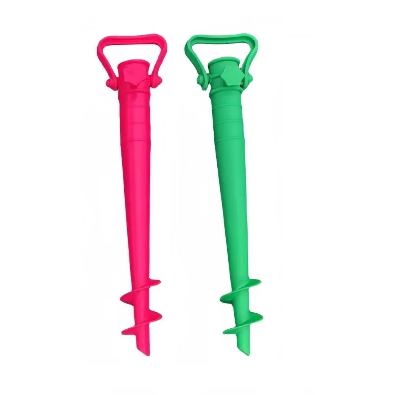 Anchor Sand Screw Factory Beach Umbrella Sand Anchor Metal Heavy Duty Outdoor Umbrella Base with Ground Anchor