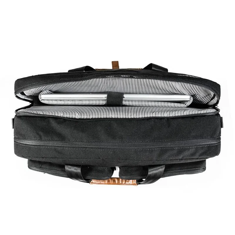 CHANGRONG Custom Mens Waterproof Messenger Bag 15.6 Inch Computer Laptop Bag Briefcase