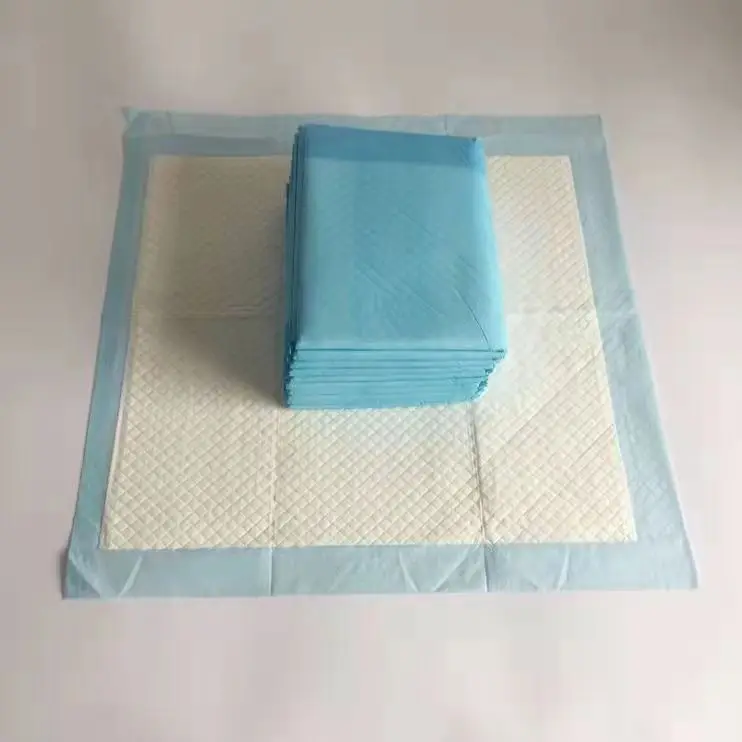 Disposable Waterproof Bed Sheet Underpads Super Absorbent Fluff Pulp Underpads 60*90CM