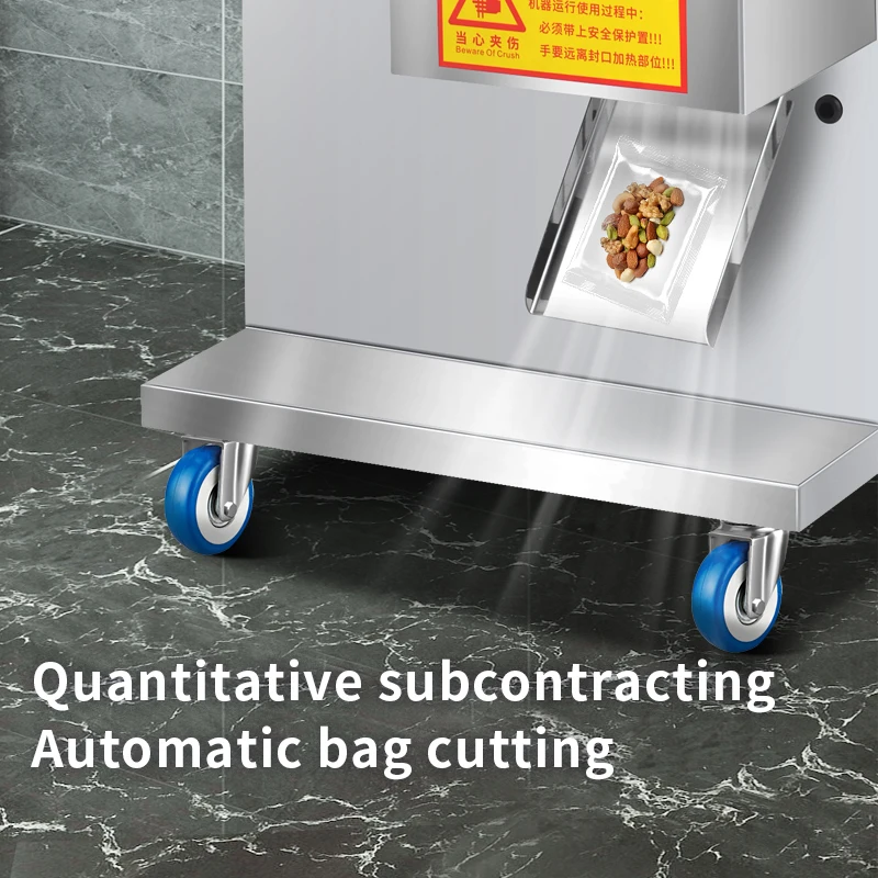 Back \/Side Seal Packaging Machine Automatic Rice Spices Powder Tea peanut kernels \/ coffee powder small packaging machine BN