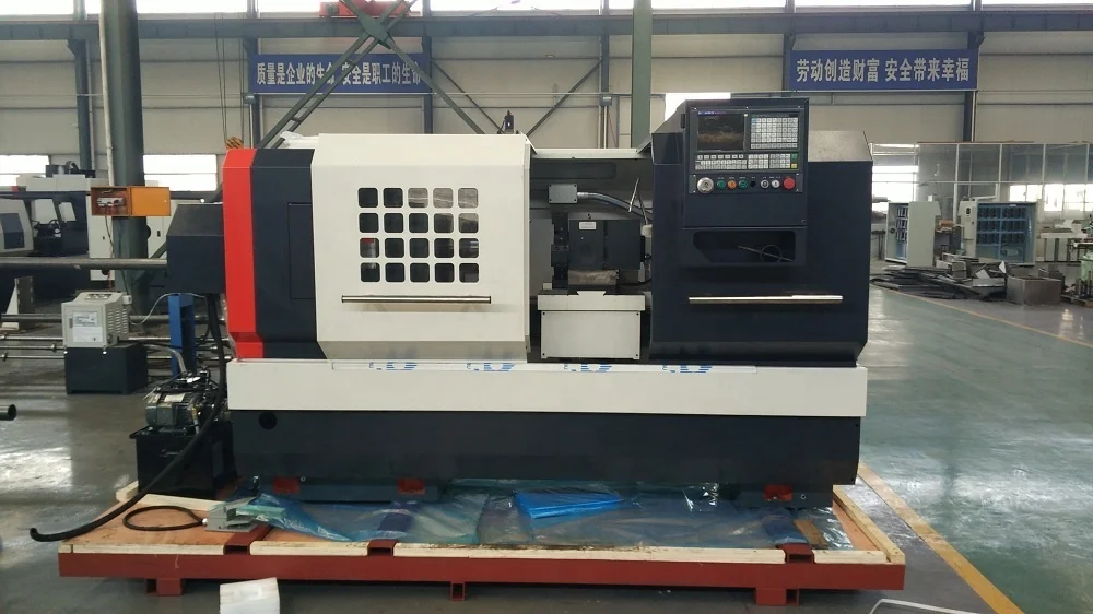 CK6166 electric turret CNC lathe machine