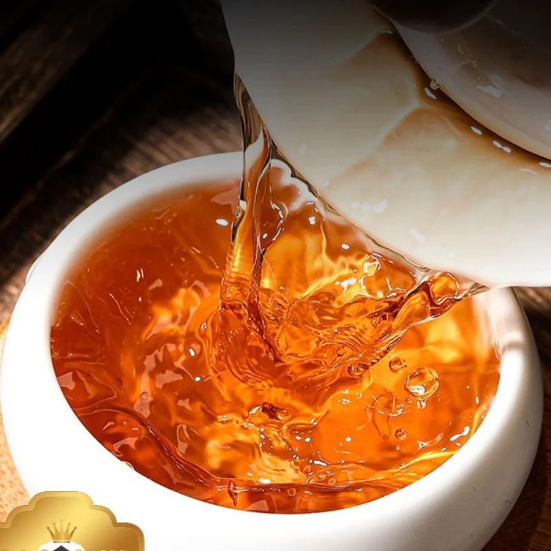 Zongxinhui small green orange Puer tea gift box with Yunnan palace Puer tea supporting tea set wholesale 160g