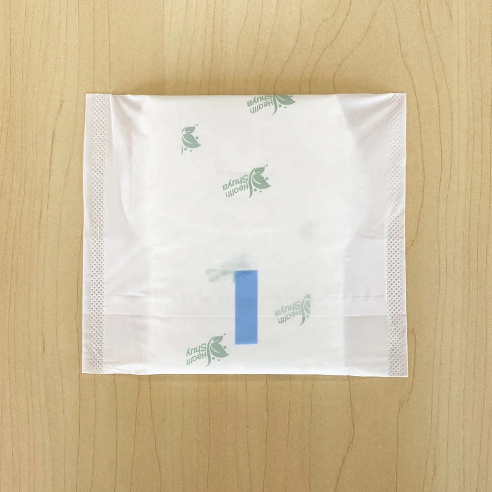 Soft pure cotton 245mm menstrual pad feminine hygiene anion sanitary napkin