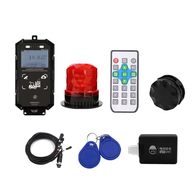 Industrial Vehicle Warehouse Safety truck reverse anti collision 77ghz radar sensor 24v forklift radar anti collision system