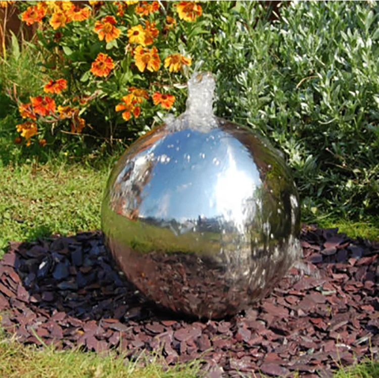350mm 35cm Stainless Steel Hollow Garden Gazing Ball Large Metal Globe