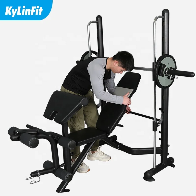 
Biceps Curl Workout Utility Weight Lifting Bench Press Gym Equipment 