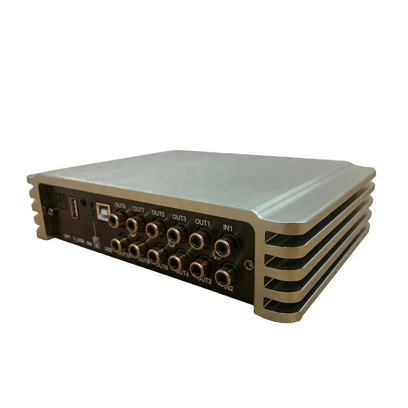 Hot Sale High Performance 8 CH Input 10 CH Output DSP Car Amplifier Custom Audio Stereo Car Audio Controller