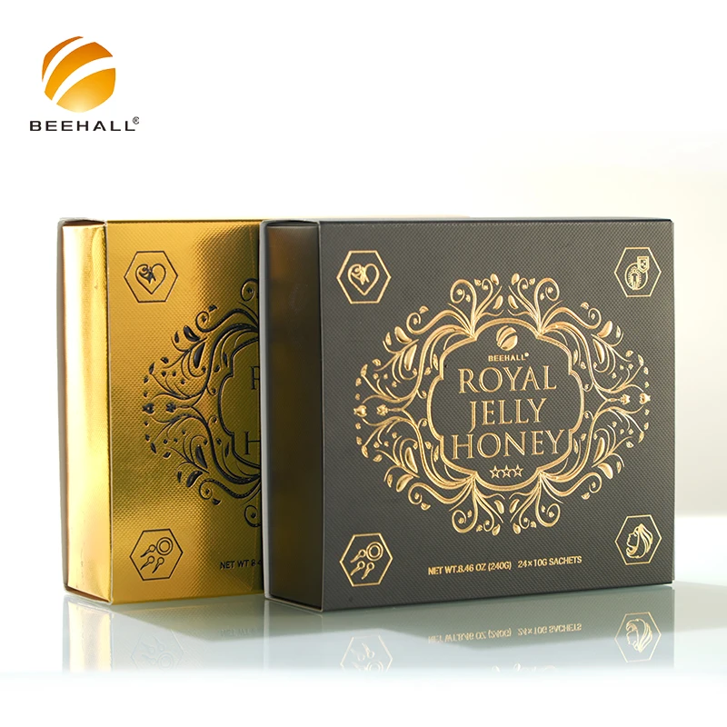 Экспортер продуктов для здоровья BEEHALL пополнение энергии мед с королевским желе
