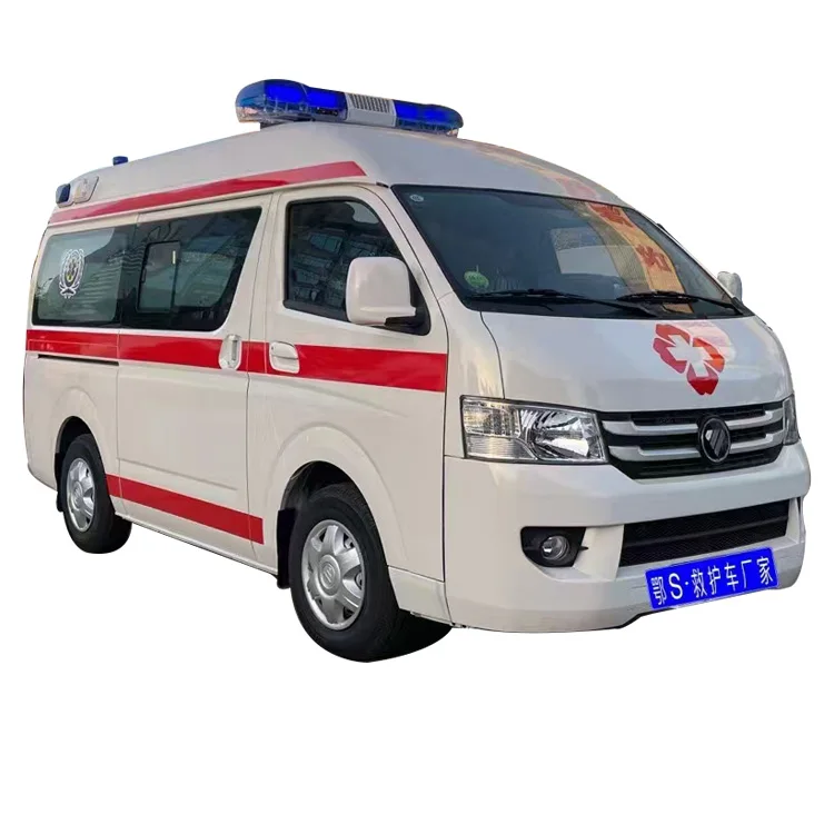 Futian G9 4x2 небольшой медицинский автомобиль новый ICU аварийно-спасательный скорой помощи с ручной трансмиссией бензиновое отделение интенсивной терапии