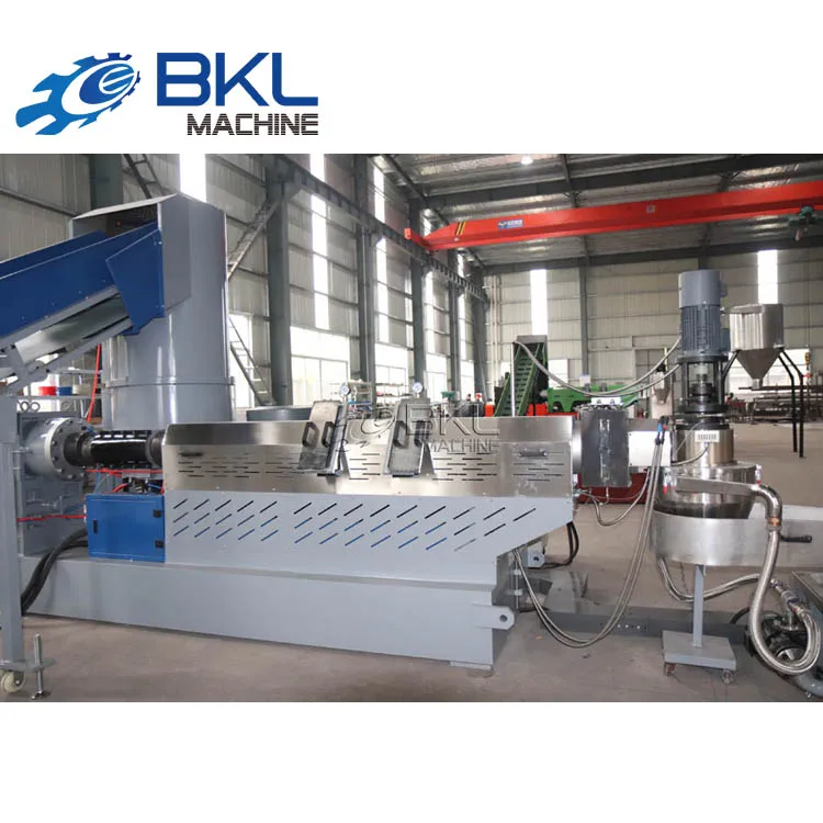 
Offcut PE film bag Plastic pelletizing recycling machine 