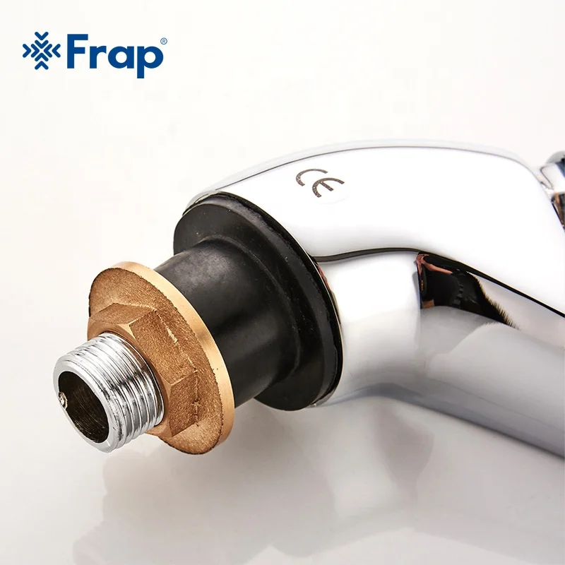 Frap Brass basin faucet Time Delay Several seconds 2 Metered Public Toilet Touch Press Auto Self Closing Water Saving Taps F520