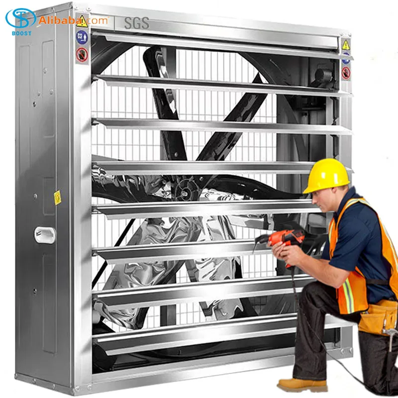 Hot sales Stainless Steel blades negative pressure fan poultry farm greenhouse exhaust fan