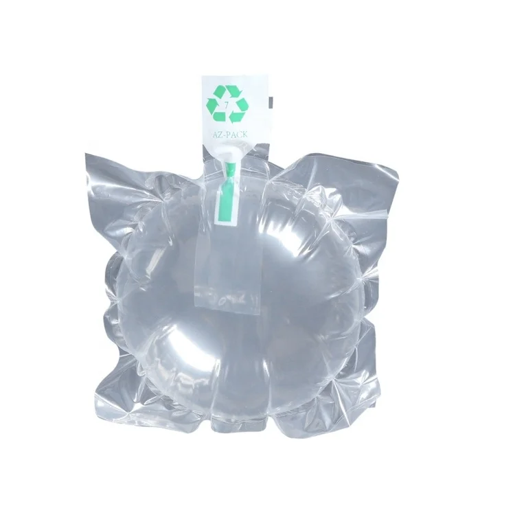 Shockproof Inflatable Pillow Bag Pack For Glass Fragile Inflatable Bubble Cushion Air Pillow Film Bag Protective Packaging