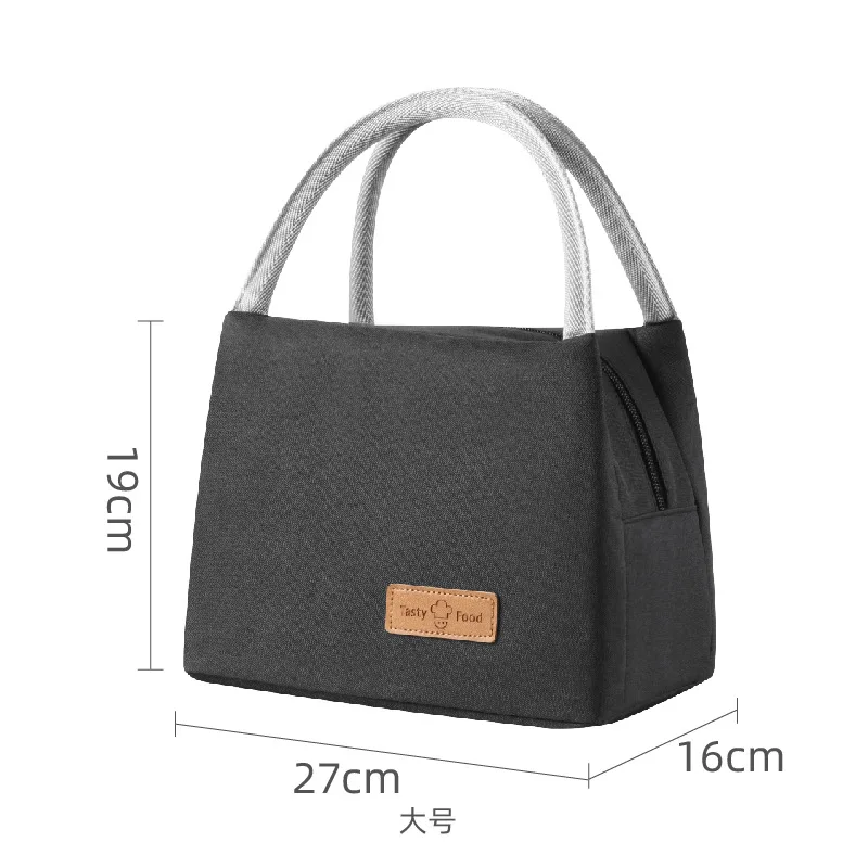 Multifunction Cooler Bag Multicolor Waterproof Women Hand Pack Thermal Breakfast Box Portable Picnic Lunch Bag
